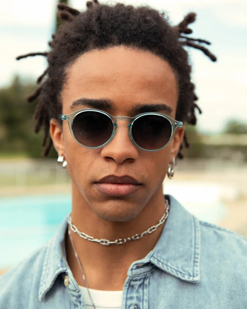 #D Turquoise pierre polarisé